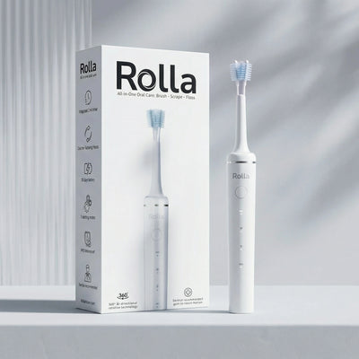 Cepillo de Dientes Eléctrico – Doble Rotación Inteligente 