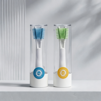 Double Rotation Toothbrush Heads (x3) – Optimal Cleaning 